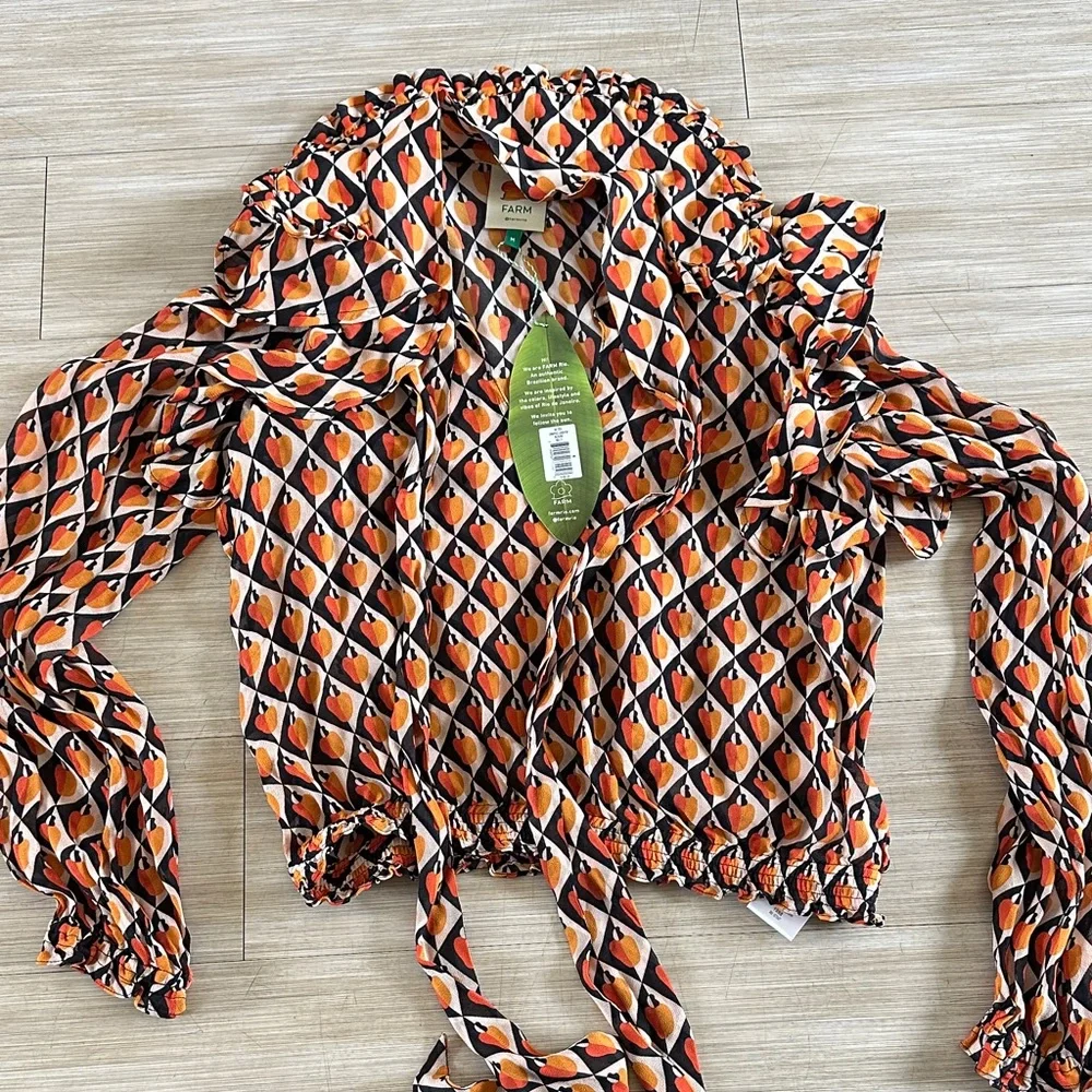 Farm Rio blouse - Picture 1 of 6